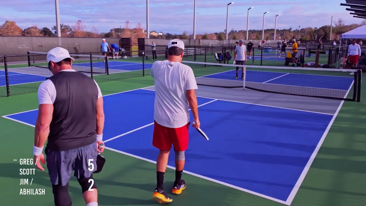 50+ Pickleball Moneyball Quarterfinal Match