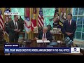 President Trump signs executive order renaming Department of Defense as Department of War  - 00:54 min - News - Video