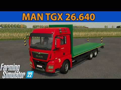 MAN TGX 26.640 Straw Bale v1.0.0.0