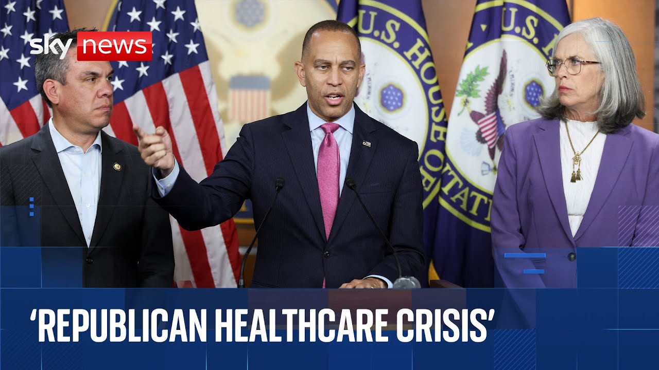 Democrats react to US government shutdown