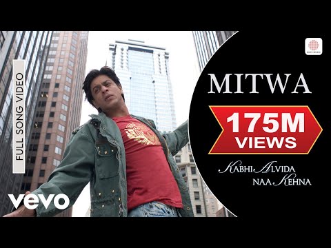 Upload mp3 to YouTube and audio cutter for Mitwa Full Video - KANK|Shahrukh Khan,Rani Mukherjee|Shafqat Amanat Ali|Shankar Mahadevan download from Youtube