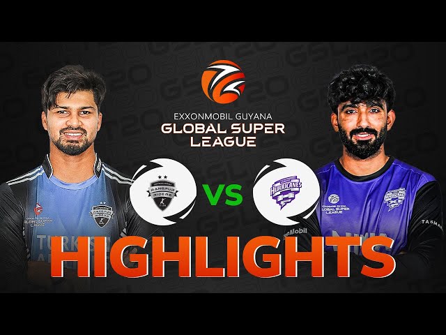 HIGHLIGHTS | Hobart Hurricanes vs Rangpur Riders, 5th Match | GSL 2025 | T Sports