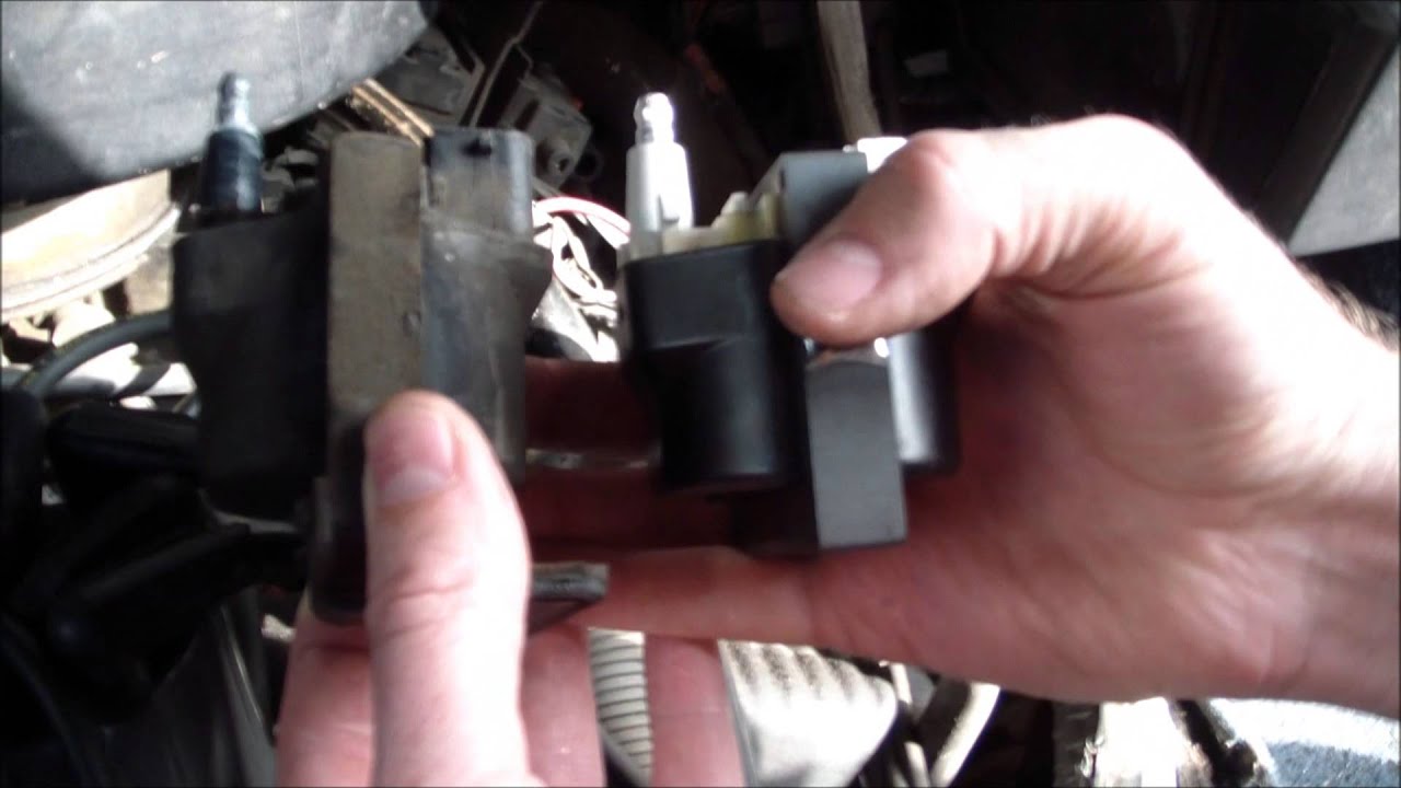 How To Replace The Ignition Coil On A GMC Safari Or Astro ... chevrolet c5500 engine diagram 