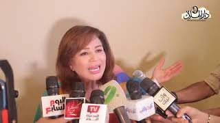 إلهام شاهين: مكنتش خايفه من الحرب.. الصواريخ كانت قريبة مننا
