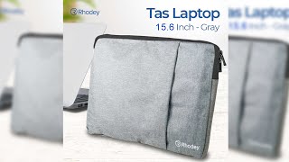 Pratinjau video produk Rhodey Sleeve Bag Laptop Waterproof 15.6 Inch - DA60