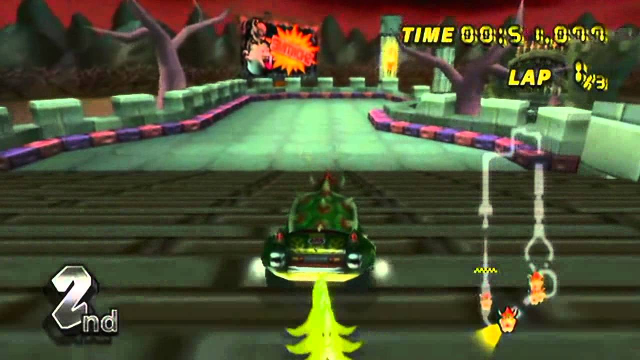 Mario Kart Wii Clouty's Fun Room | Trial by Flame Flyer - Theme Race ...