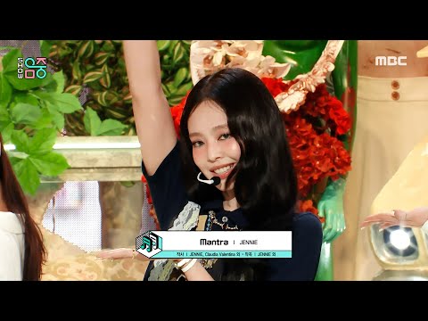 JENNIE (제니) - Mantra | Show! MusicCore  | MBC241019방송