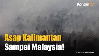 Asap Karhutla Kalimantan Terbang ke Malaysia, 11 Wilayah Mulai Tak Sehat