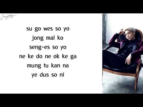 Jonghyun - End of a Day (EASY LYRICS)