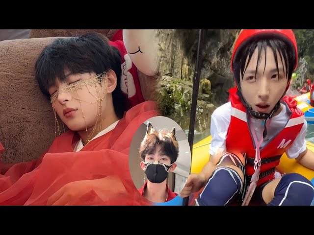没有漂流的夏天是不完整的，叫醒睡梦中的美男子一航，我们去漂流去了！【一航1】