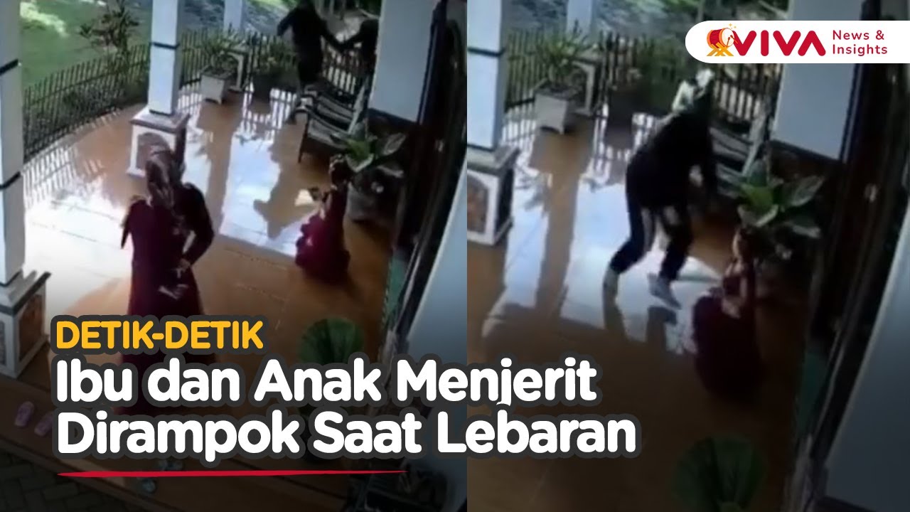 Kirain Bertamu, Ibu Ini Tatap-tatapan dengan Maling! Kalung Anak Dicopot Paksa