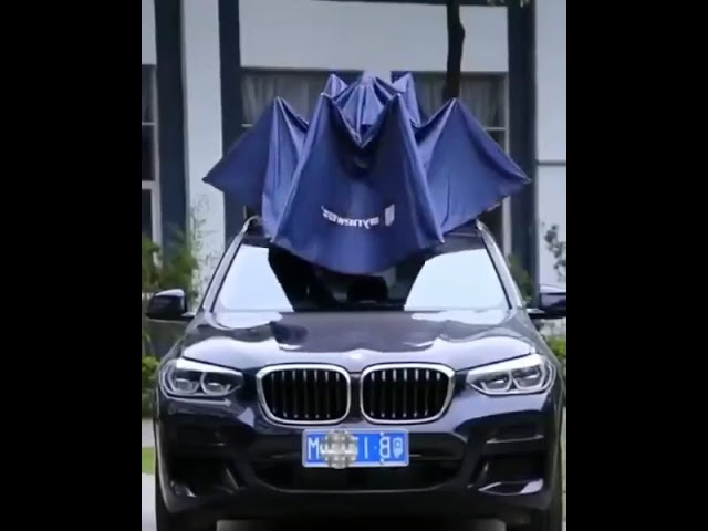 Product Link in Bio ( # 1840 ) @MaviGadgets ▶️  Automatic Folding Car Roof Cover Umbrella Tent⁠