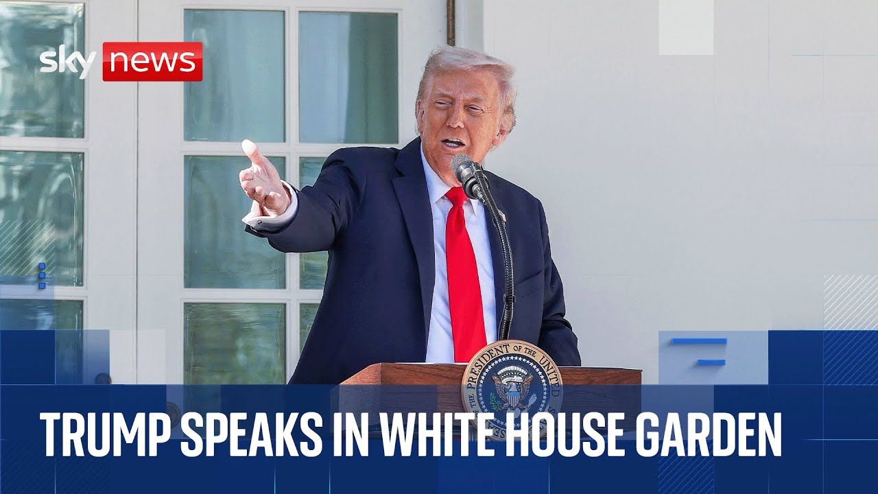 Trump hosts Rose Garden Club lunch