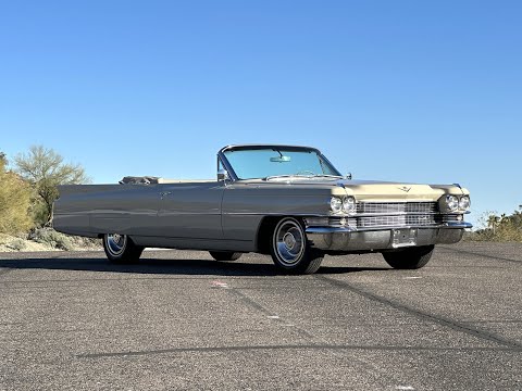 video 1963 Cadillac Series 62 Convertible