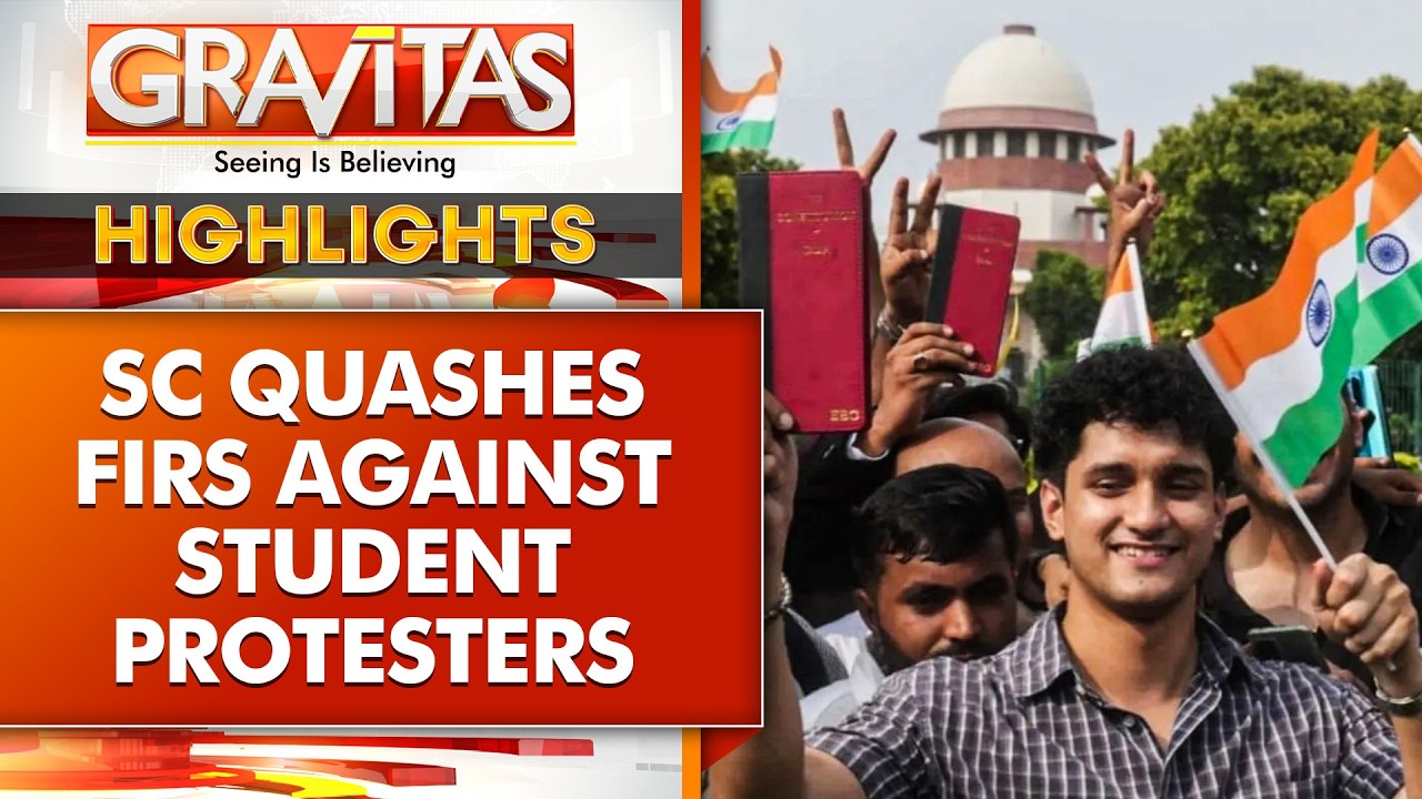 Top Court Quashes FIRs Against Student Protesters, Massive Relief For July Student Protesters