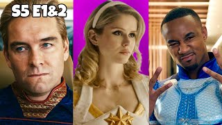 WTF, THAT WAS INSANE…. (The Boys Season 5 Ep 1 & 2)