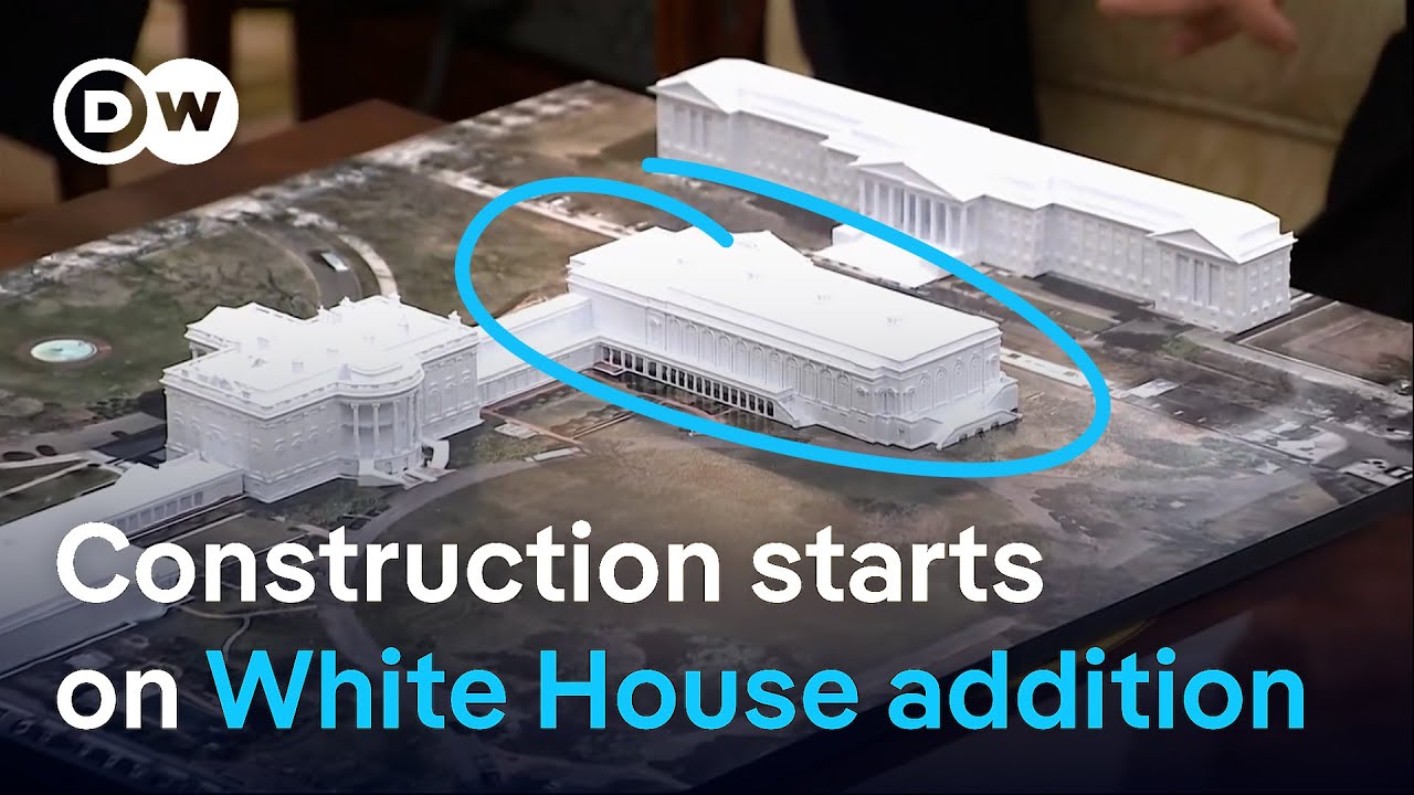 Trump's new ballroom will be bigger than the White House itself | DW News