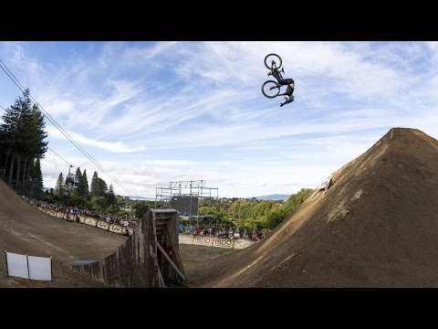 Nico Scholzes Massive Backflip Tsunami at Crankworx Rotorua 2017