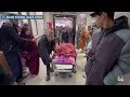 Wounded Palestinians rushed to a Khan Younis hospital after bombardment increases  - 01:06 min - News - Video