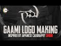 GAAMI Logo making | Japanese Calligraphy | Pravalya D | ZEE5 | Vidyadhar Kagita | Watch Now