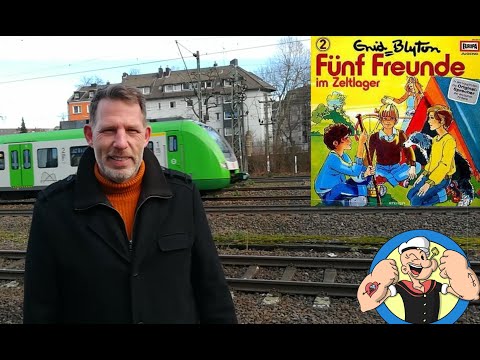 FÜNF FREUNDE TREFFEN "HÖR-MAL-ZU" BEI DEN GLEISEN UND ENTDECKEN UNGEHEUERLICHES!!!