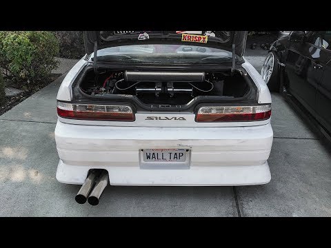 S13 Air Suspension Install Part 1 - Trunk Set Up!