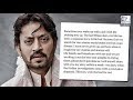 Bollywood actor Irrfan Khan suffering from rare disease?