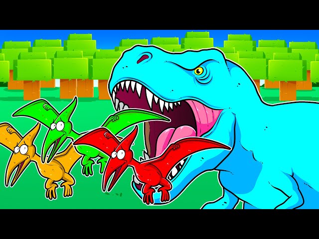Vida de Dinossauro no Minecraft!