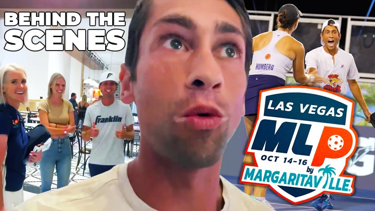 Pickleball Pros BEHIND THE SCENES at MLP Las Vegas