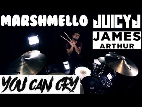 Marshmello x Juicy J - You Can Cry (Ft. James Arthur) (Drum Remix)