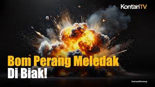 Bom Peninggalan PD II Meledak Di Biak 3 Hilang, 56 Warga Mengungsi