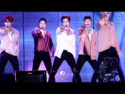 161022 롯데패밀리콘서트 EXO LOTTO XIUMIN 시우민 focus.