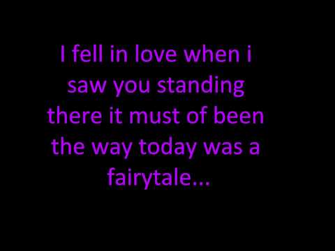 Taylor Swift-Today Was A Fairytale (with lyrics)