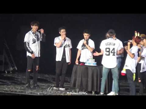 161127 EXO’rDIUM in Taipei Celebrate Chanyeol birthday