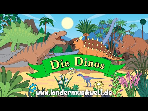 Die Dinos | Das Kinderlied über Dinosaurier | Kindermusikwelt