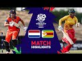 Netherlands v Zimbabwe | Match Highlights | Womens T20WC Qualifier 2024