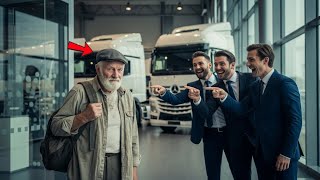 Quero cinco caminhões Mercedes’, disse o homem pobre… e deu a maior lição da vida aos vendedores!
