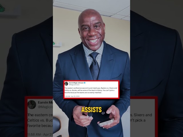 Magic Johnson explains his mindset behind some of his most iconic posts 😂
