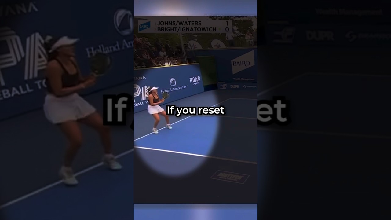 The KEY To Great Resets In Pickleball