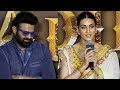Actress Kriti Sanon Emotional Speech @ Adipurush Hindi Trailer Launch Event | IndiaGlitz Telugu