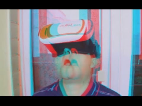 VR Box in 3D! 3D glasses ANAGLYPH ! 3D video 