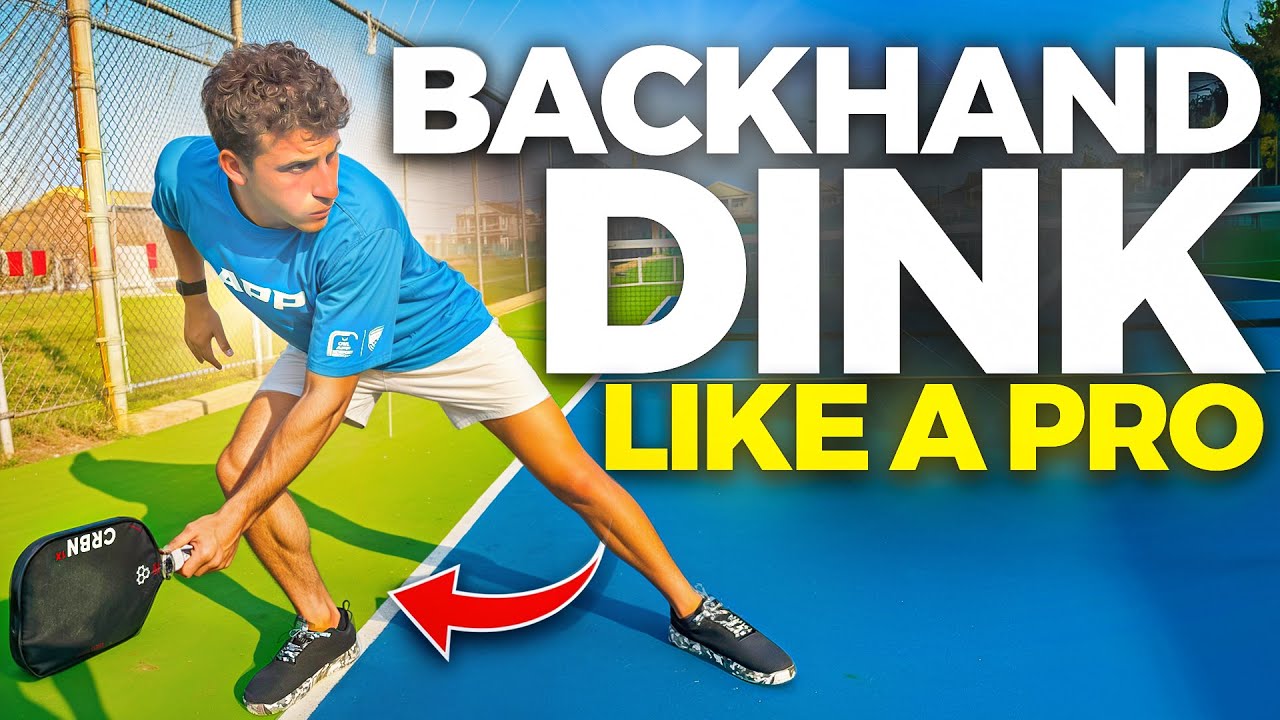 How to Hit a Backhand Dink in Pickleball Like a Pro