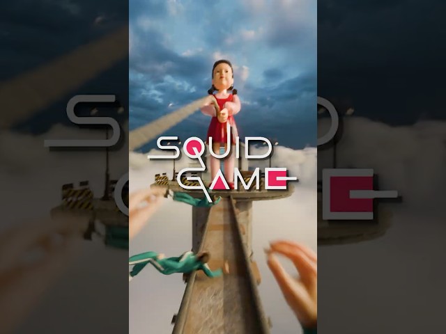 Squid Game Horror – Jump Rope in the SKY #squidgame #squidgame2  #squidgame3
