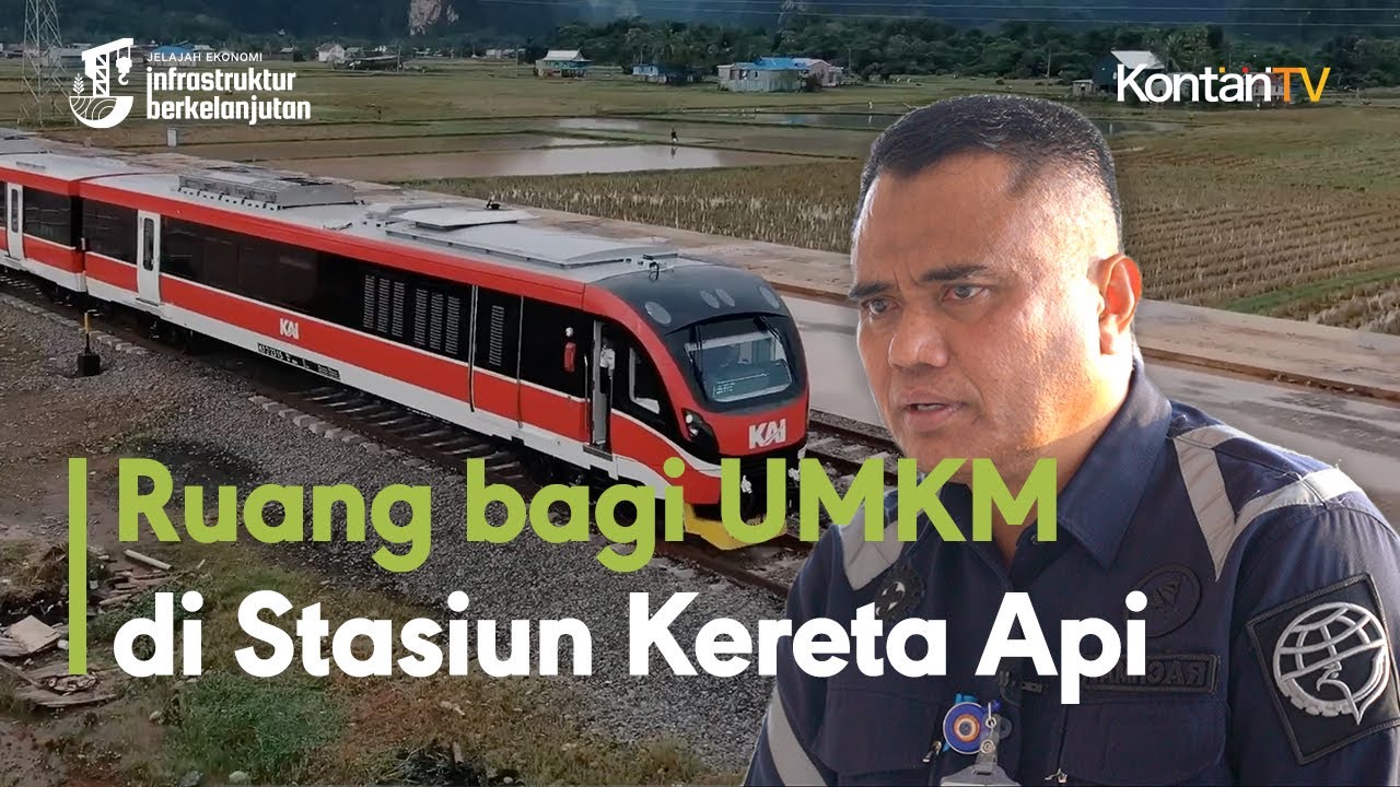 Dukung UMKM, Balai Pengelola Kereta Api Sulawesi Selatan Siapkan Tempat di Stasiun