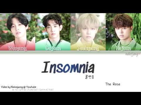 THE ROSE (더 로즈) – 불면증 (INSOMNIA) (Color Coded Lyrics Eng/Rom/Han/가사)