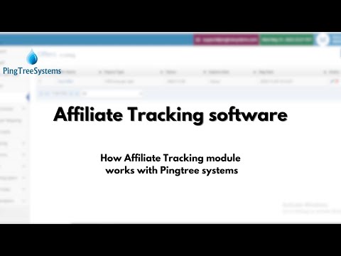 Best Affiliate Tracking software - Pingtree systems