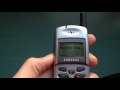 Samsung SGH-2100 retro review (old ringtones). Vintage brick phone from 1999