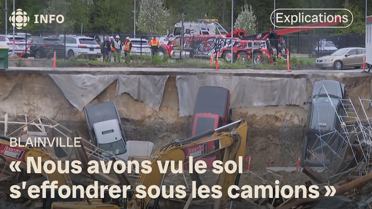 Une personne meurt dans l'effondrement d'un chantier à Blainville