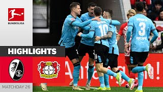 26 Games Unbeaten!! Wirtz, Schick & Co. Shined! | SC Freiburg — Bayer 04 Leverkusen 2:3 | Highlights