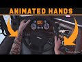 Animated Hands Mod For All Trucks 1.39